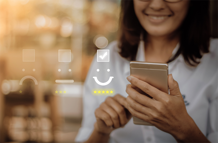 Website provides better customer Service